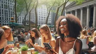 NEW YORK CITY 🇺🇸 Bryant Park 2021 | NY Summer Walk tour Today, Midtown Manhattan Travel Tour, NY 💖