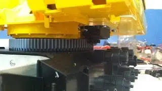 JRP RC - Bruder Excavator Rc Conversion Pt. 2 Pivot Gear and Servo Mount