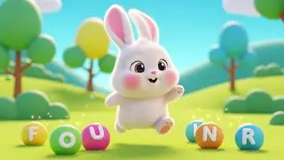 Letter Hunt Adventure! Hop Hop Bunny Finds Hidden Letters in the Park 🐰🔤 | Alphabet Song