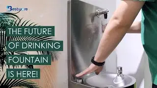 Touchless Drinking Fountain: Revolutionizing Water Access | Stainless Steel Sensor Faucet #fountain