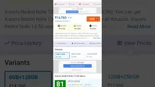 Xiaomi Redmi Note 13 5G  #shotsfeed #smartphone #amazon #shots