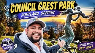 Council Crest Park in Portland, Oregon and Walking the Adjacent Neighborhood