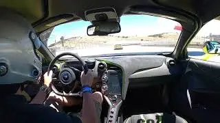 Mclaren 765LT chasing two AMG SLS Black Series @ Laguna Seca | Hypercar Invitational 3