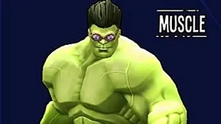 Captain Hero: Super FIGHTER || Superhero Academy || Muscle