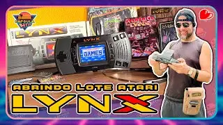 🐯 ATARI LYNX - ABRINDO LOTE DOS SONHOS! 🐯