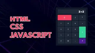 CALCULADORA com HTML, CSS e JAVASCRIPT