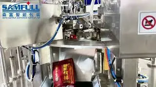 Samfull automatic apple chips crisp dried fruit doypack packaging machine