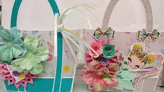 KS CRAFTS 3D tote bag die,Project shares,fab die...