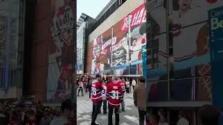 Habs Fans Outside Montr&eacute;al's Bell Centre For Home Opener October 2025