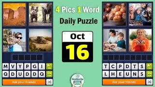 4 Pics 1 Word October 16 2022 Daily Puzzle Answer
