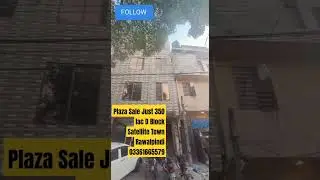 Plaza Sale Satellite Rawalpindi| #property #investments  #islamabad #2023