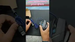 RGB gaming mouse model MS - 7 cheap and best price v and P computer shop haspura Aurangabad Bihar