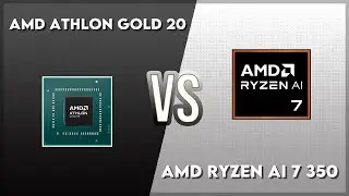 AMD Athlon Gold 20 vs AMD Ryzen AI 7 350 Technical Comparison