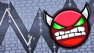 MI PRIMER NIVEL DEMON !!!!!!  | GEOMETRY DASH | Kinachu 38