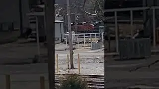 A bnsf loco at Brunswick