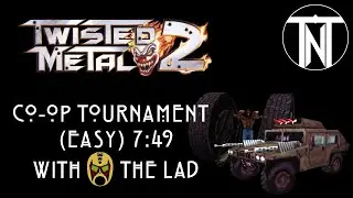 Speedrun: Co-Op Tournament (Easy) 7:49 | Twisted Metal 2