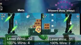 Super Mario Wonder - Blind Race vs. Blizzard Part 4 [Switch]