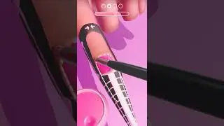 Acrylic Nails Game - Funny and Satisfying Gameplay Video 2023  #mobilegame #nailart #acrylicnails