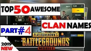 🔥[PART4] Pubg New Clan Names Ideas: Top 50 Awesome Pubg Clan Names|Pubg Clan Names Suggestions 2020