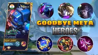 GOODBYE META HEROES !! TRY THIS NEW META BUILD FOR EASILY DESTROYED META HEROES !! CYCLOPS MLBB