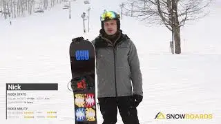 Nick's Review-Gnu Head Space Snowboard 2022-Snowboards.com 9 50