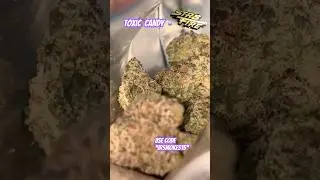 Str8 Fire thca🔥toxic candy🍬STR8FIRE TIER FLOWER⛽️🔥#legal#flower#hemp#thcareview#zaza#packs#oz#gas