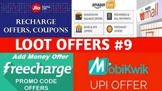 Paytm Rs.100 Promocode||Freecharge ₹25 Promocode For All User||Amazon Pay ₹75 New Offer Today
