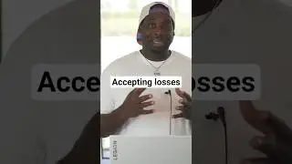 Accepting losses as part of trading