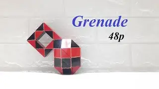 Snake Cube or Rubik Biến Thể 48 Pieces - Grenade