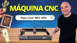 CNC Laser 20W AlgoLaser Alpha MK2 &Eacute; REALMENTE A MELHOR Op&ccedil;&atilde;o Para Corte e Grava&ccedil;&atilde;o?