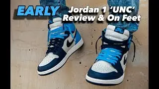 EARLY Jordan 1 UNC Review & On Feet!