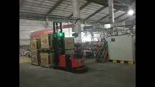 Intuitive AGV for easy and efficient operation.#innovation #automation #robotics #supplychain