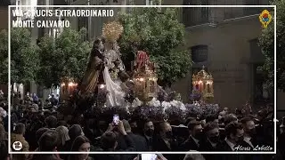 MONTE CALVARIO | Via+Crucis Extraordinario | Plaza de la Merced | Málaga 2022 [4K]
