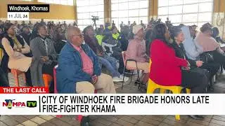 City of Windhoek Fire Brigade honours late Khama