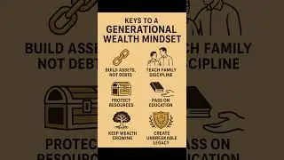 How To Raise Your Kids For Wealth (Generational Wealth)