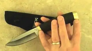 Buck Vanguard Knife with Black Handle