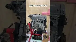 Do I have a Gen 1 or 2 B16a? #b16a #civiceg #dohcvtec #hondagang #honda #hondacivic #vtecyo