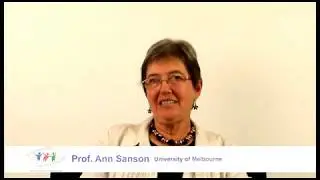 Professor Ann Sanson, Principal Scientific Advisor,  talks about the Growing Up in Australia Study.