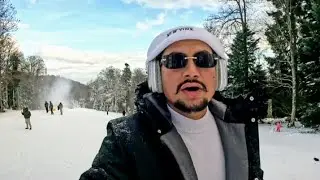 First Time Croatia Ma Heu Kheldai #snow #croatia #2026 