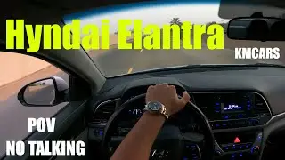 Hyndai Elantra 2017 Silver Test Drive