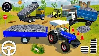 🔴Drive JCB and Unloading Stone From Dumper in Game #jcb #tractor#dumper #truck#gamingvideos