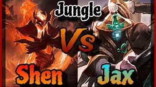 Wild Rift Best Jax vs Shen | Jungle Gameplay S16