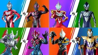 ULTRAMAN GEED PRIMITIVE VS GEED DARKNESS, GALAXY RISING BRAVE, CHALLENGER ACRO SMASHER #ウルトラマン