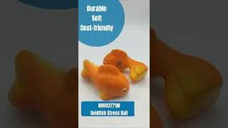 Goldfish Stress Ball -- NOVOLINE PROMOTIONS  #promotionalproducts #stressball