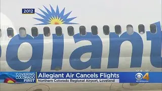 Remote Tower Project Delay Leads Allegiant Air To Cancel Service In Northern Colorado