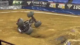 Brandon Tulachka Tries To Attempt A Bicycle Save