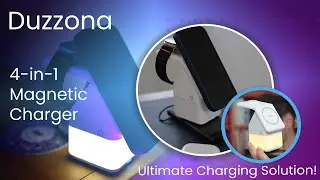 Откройте для себя идеальное решение для зарядки | Duzzona W20 4-в-1: магнитное зарядное устройство и ночник
