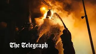 Russian drone strikes hit critical power infrastructure in Kyiv | Ukraine war
