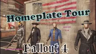 Home Plate Tour Fallout 4 #Fallout4 #ps4 #ps5 #mods