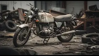 Final Assembly of Silver BMW R90/6 1975 ASMR Motorcycle Restoration
